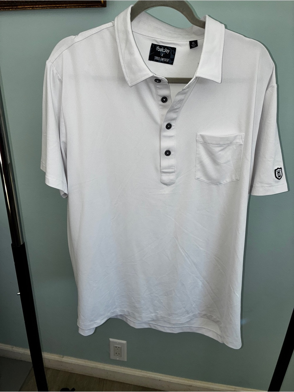 Retro Todd Snyder x FootJoy Collab Premium Pique Pocket Polo Shirt - XL (Rare)
